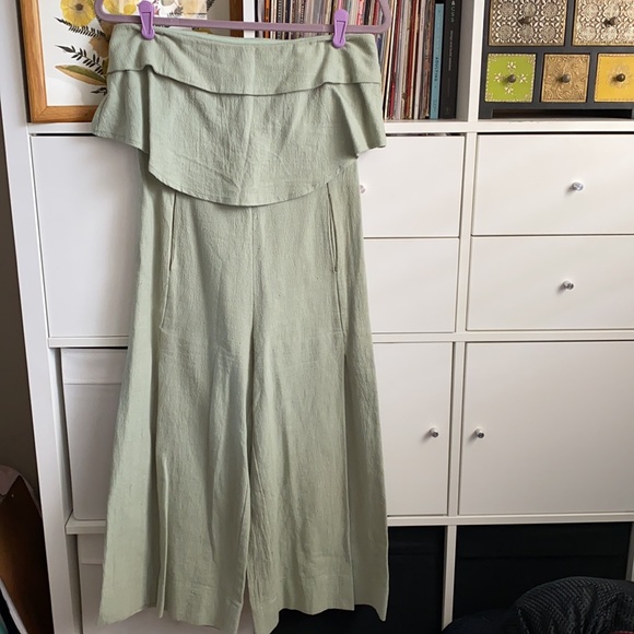 Wide Leg Boho Jumpsuit - Picture 1 of 8